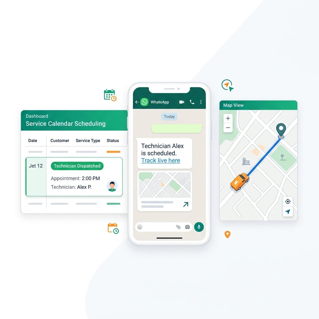 LeadBuddie Service Visits Scheduling and Automation
